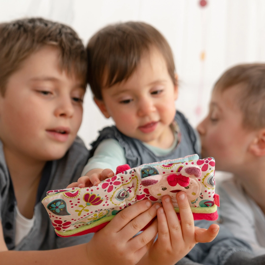 fehn® Soft-Bilderbuch Rehkitz - Sweetheart