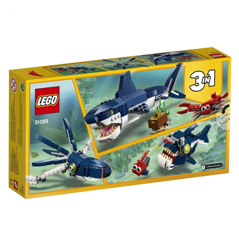 LEGO®CREATOR 31088 - LES CREATURES SOUS-MARINES