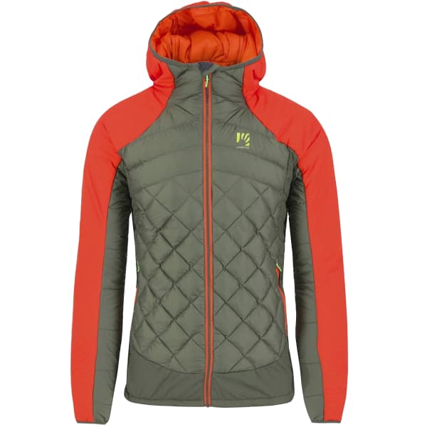 Doudoune randonnée KARPOS LASTEI ACTIVE PLUS JKT THYME/SPICY ORANGE