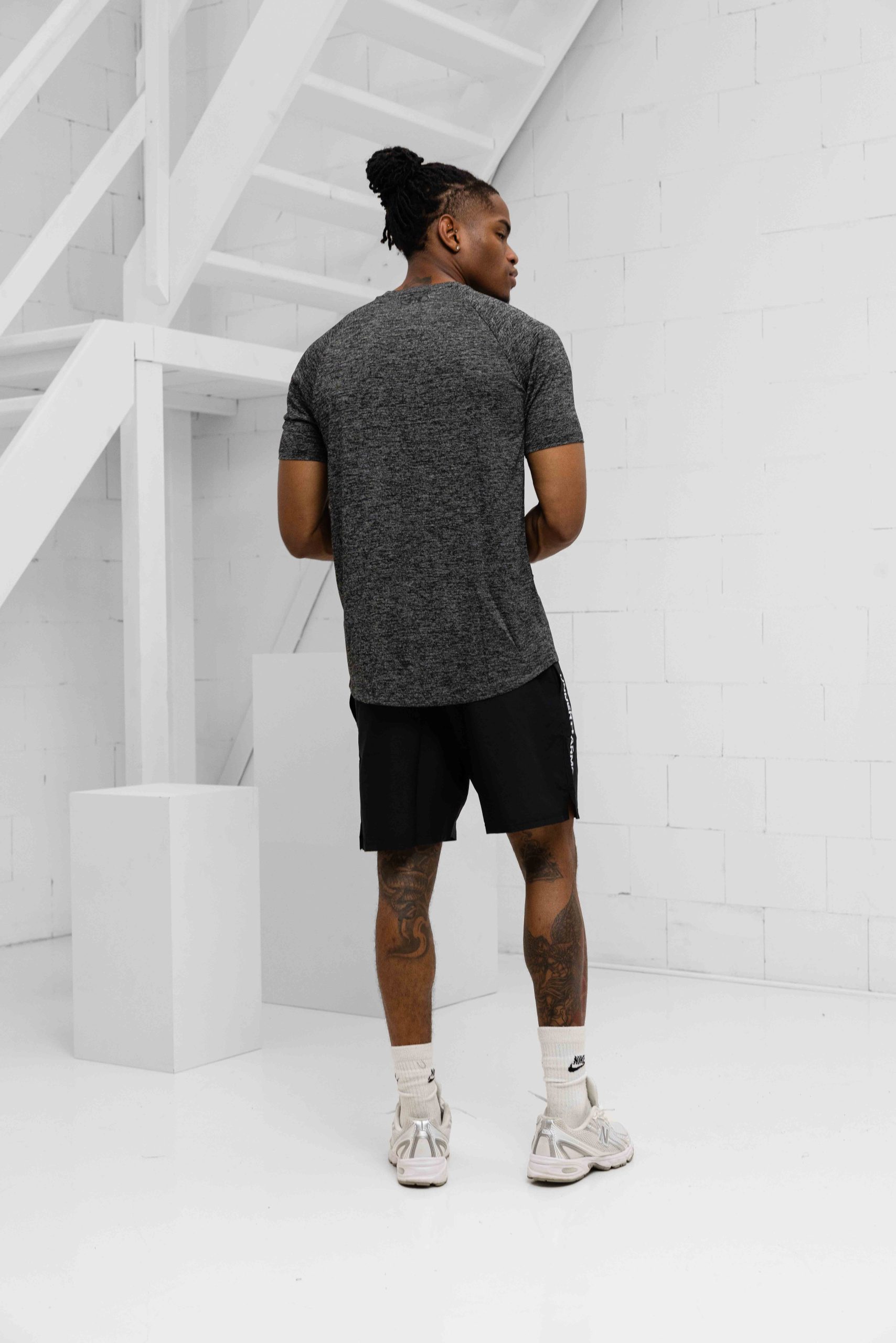 Under Armour Tech 2.0 Zomerset Heren Donkergrijs/Zwart