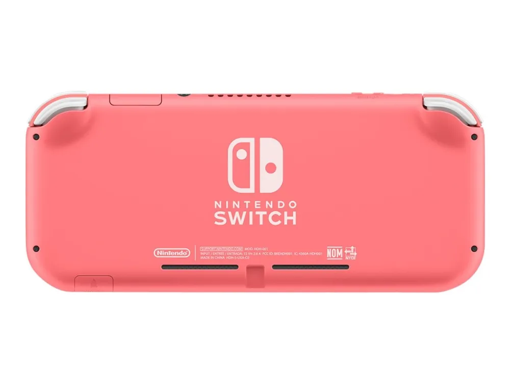 Nintendo Switch Lite - Timmy & Tommy Aloha Edition - håndholdt spillekontrolenhed - Koral - Animal Crossing: New Horizons