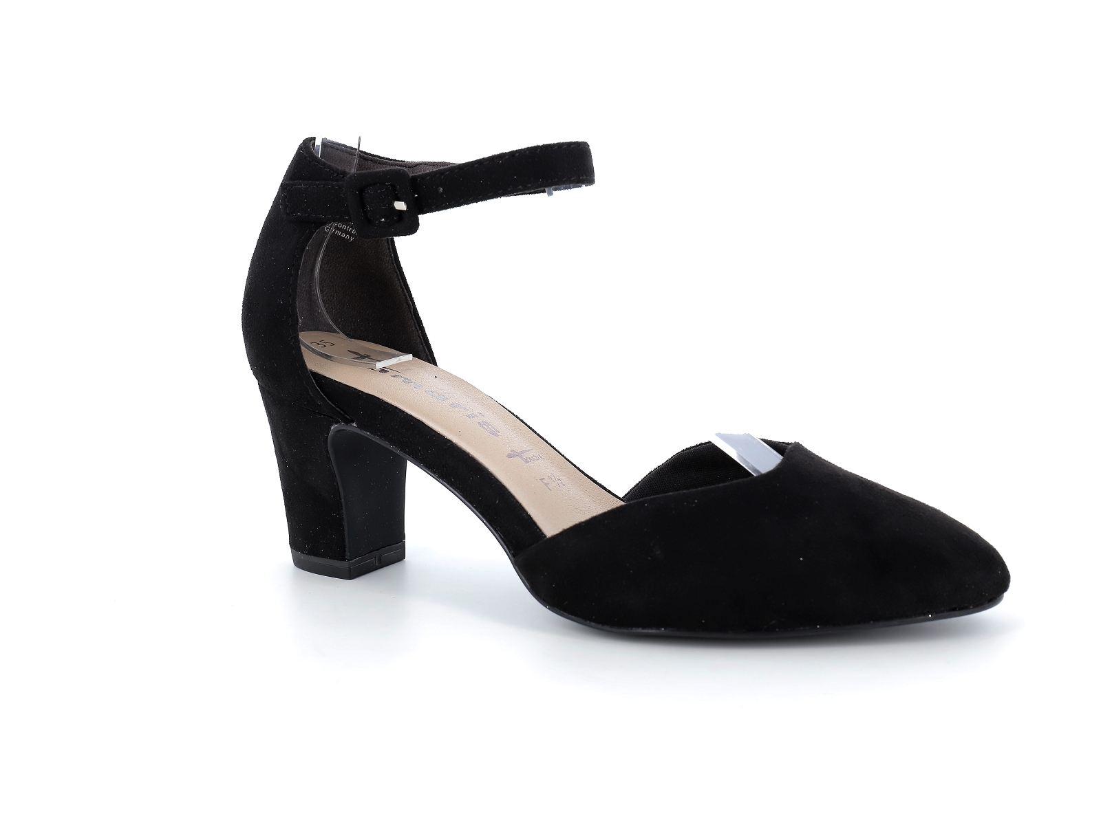 Tamaris-24412 Synthétique Velours Noir