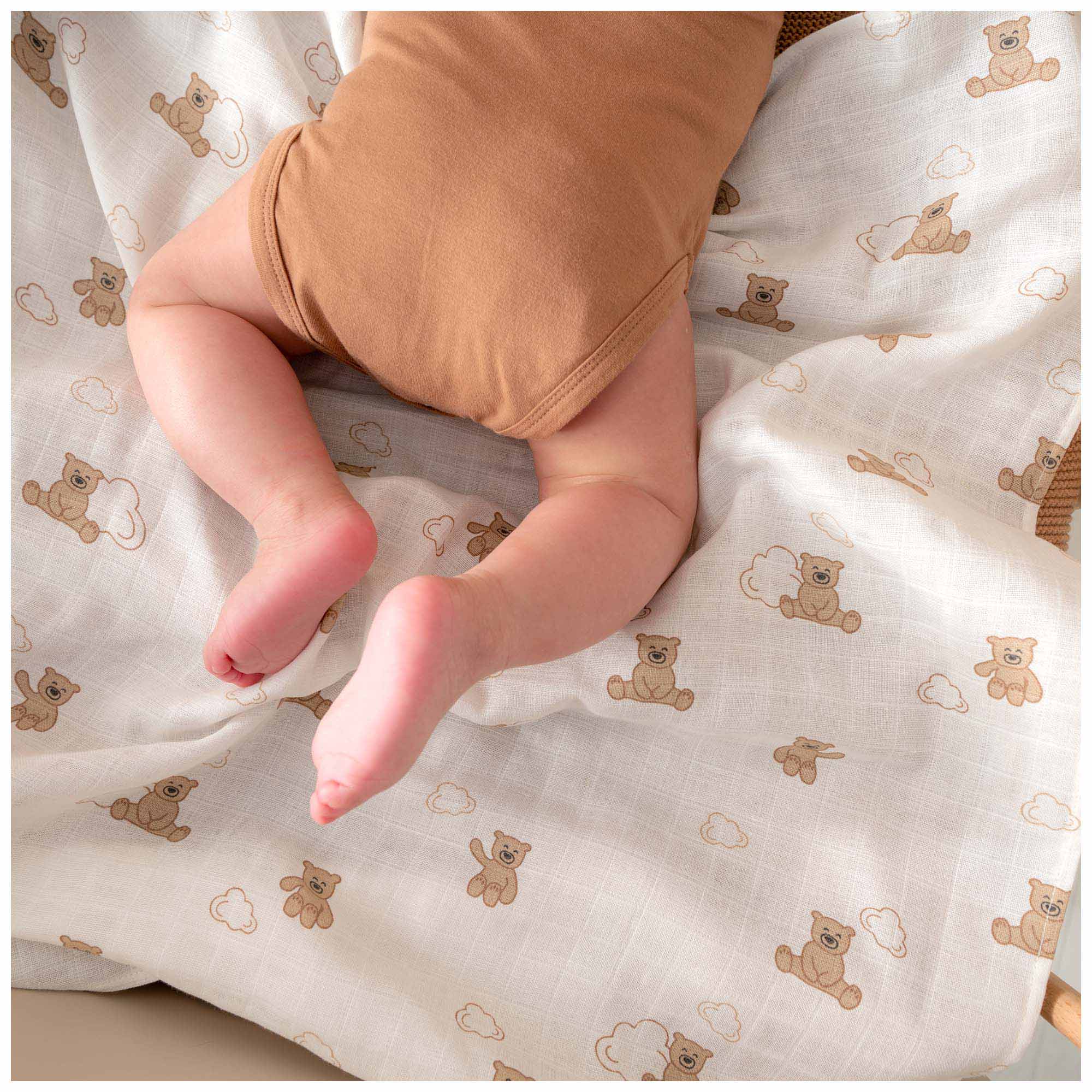 Prénatal hydrofiel multidoek 2 stuks beige - Prénatal