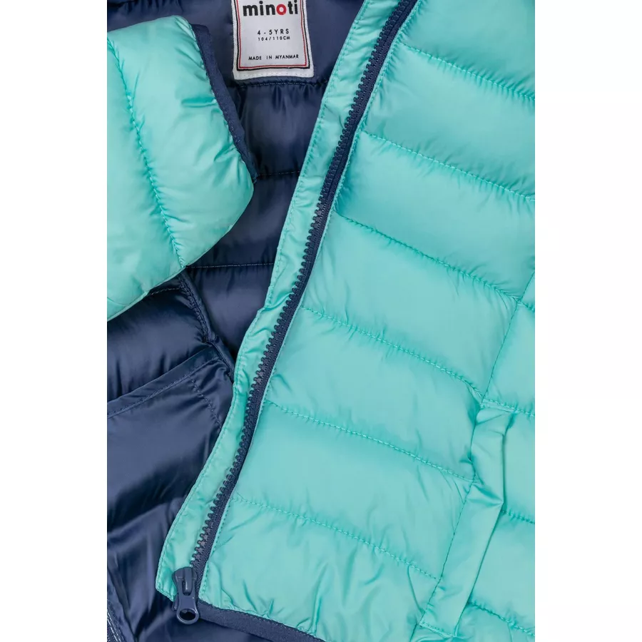 MINOTI Steppjacke mit Stehkragen Aquamarin