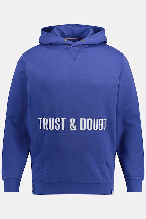STHUGE Hoodie, Langarm, Kapuze, Brustprint, bis 8 XL