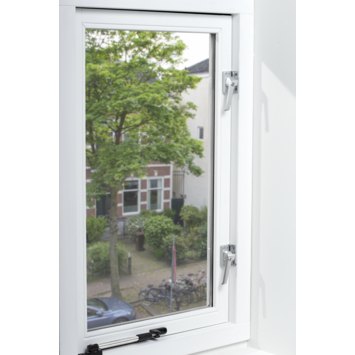 AXA Raamsluiting met slot SKG 1-ster links aluminium