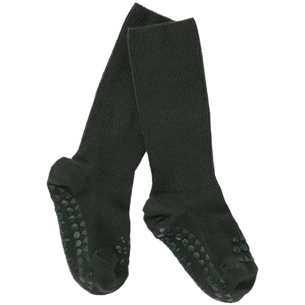 Bamboo Strømper Antislip Forrest Green