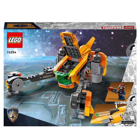 Le vaisseau de Bébé Rocket LEGO Marvel 76254