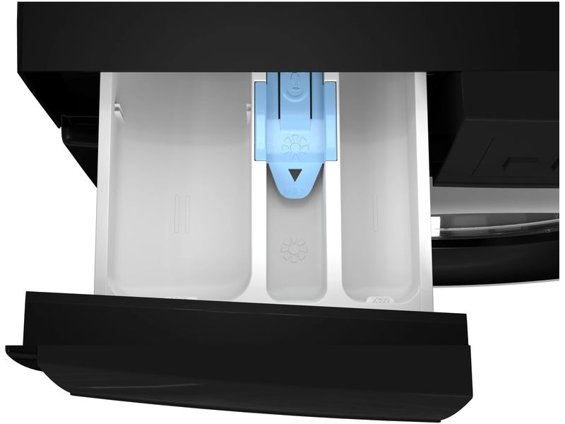 Sharp Waschmaschine ES-NFH814CBDA-DE Links Frontloader mit 8 kg Ladekapazität