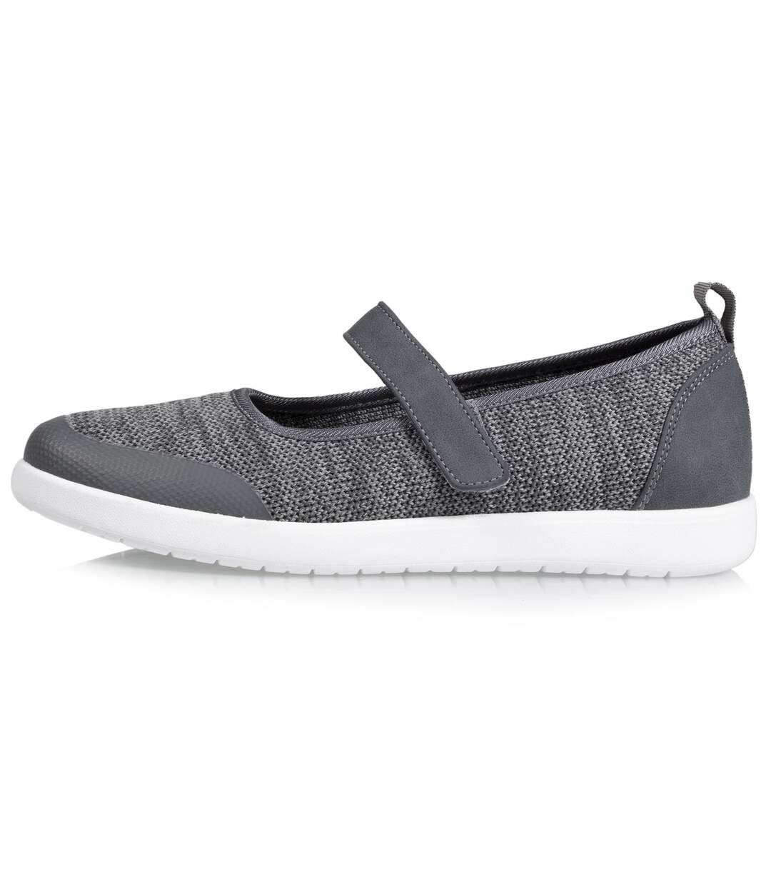 Isotoner Ballerines femme légère et confortable à scratch