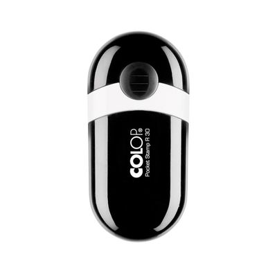 Colop Pocket Stamp R30 - Tampon de poche personnalisable - 5 lignes - format rond