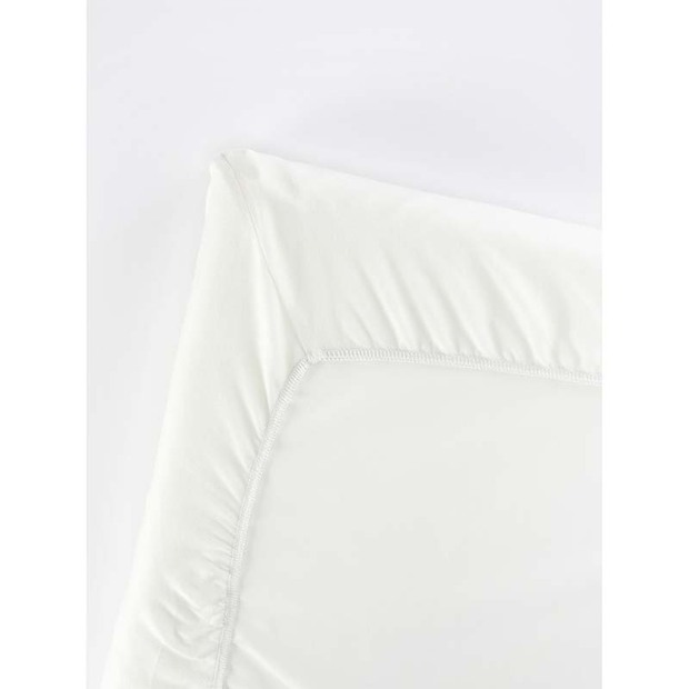 Drap Housse pour Lit Parapluie Coton Bio Blanc - BABYBJÖRN