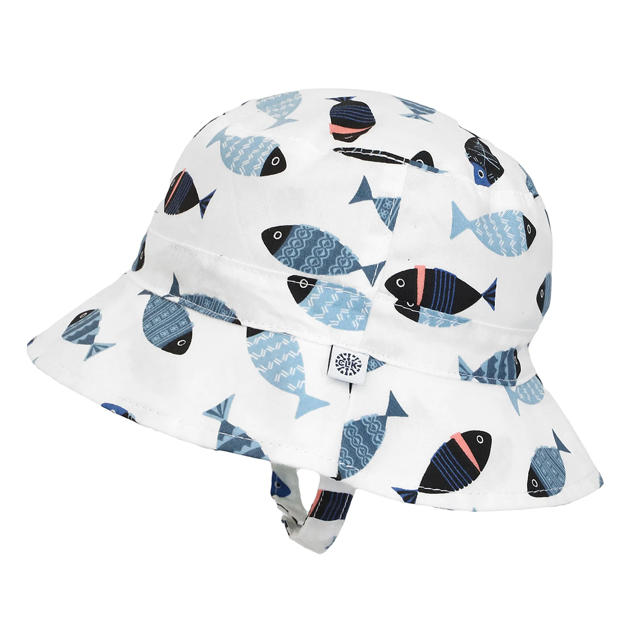 Calikids Chapeau Imprimé Poissons 0-9mois