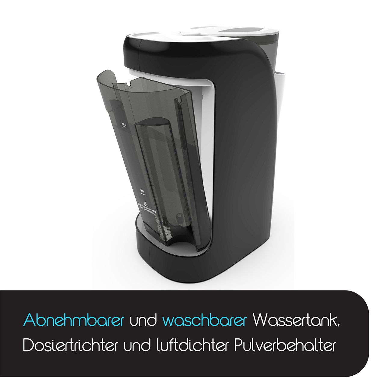 Baby Brezza Formula Pro Advanced, weiß schwarz