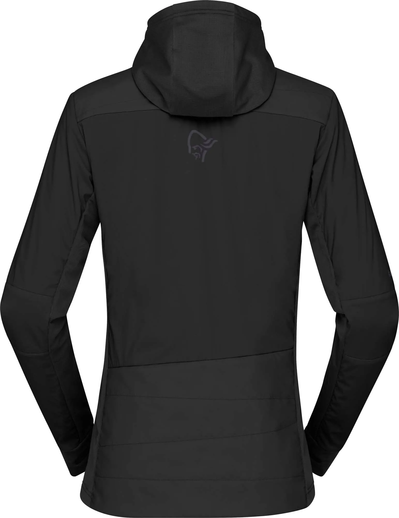 Norrøna Women's Falketind Alpha90 Insulated Zip Hood Caviar