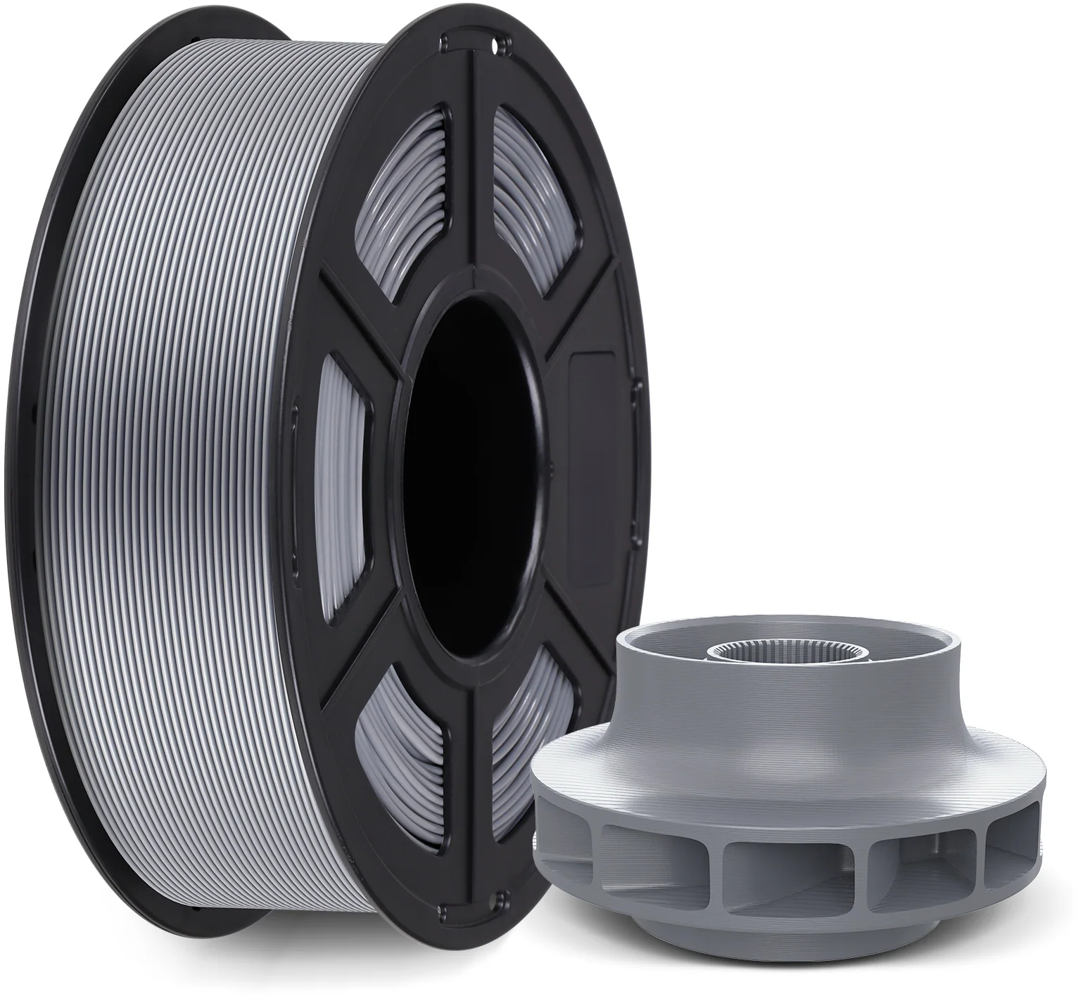 Anycubic  ASA Grey, 1,75 mm / 1000 g    UV-beständiges Hochleistungsfilament für anspruchsvolle Außenanwendungen in Grey