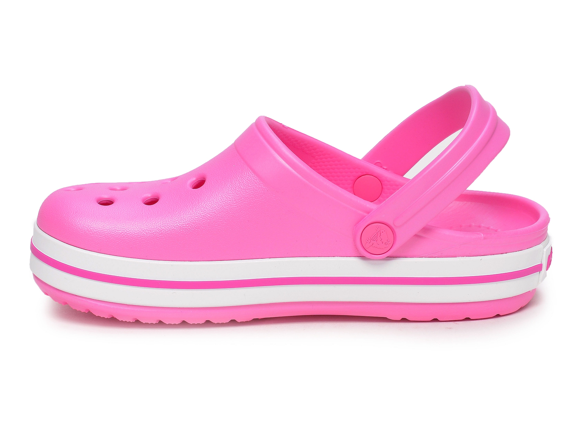 Crocband clog rose