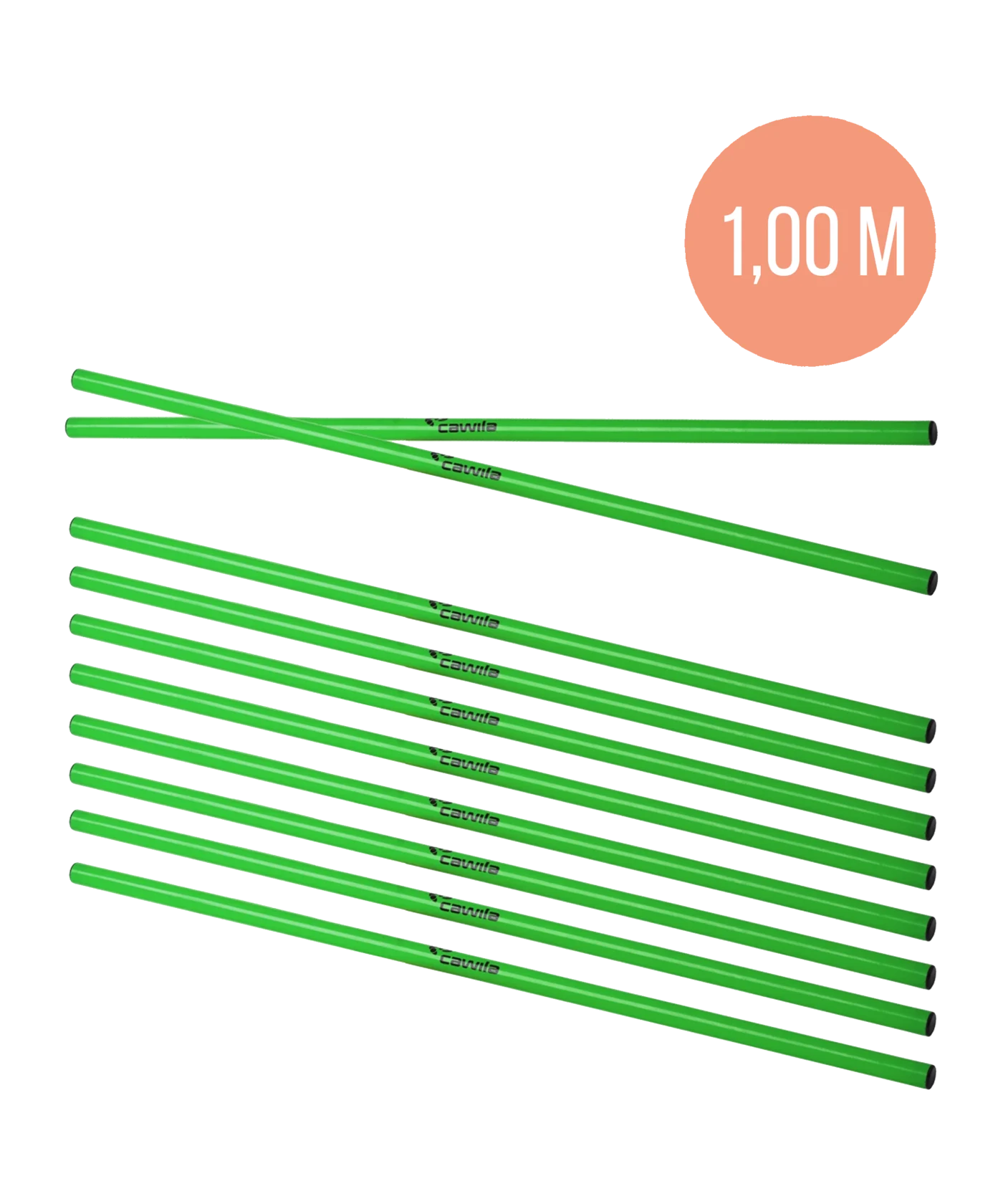 Cawila Trainingsstange M | 1,00m | Ø 25mm | Grün