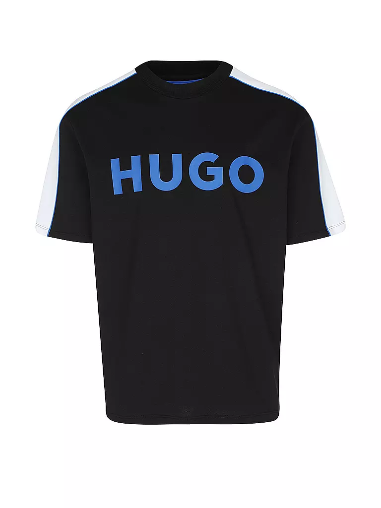 HUGO T-Shirt NEUSEBIO schwarz