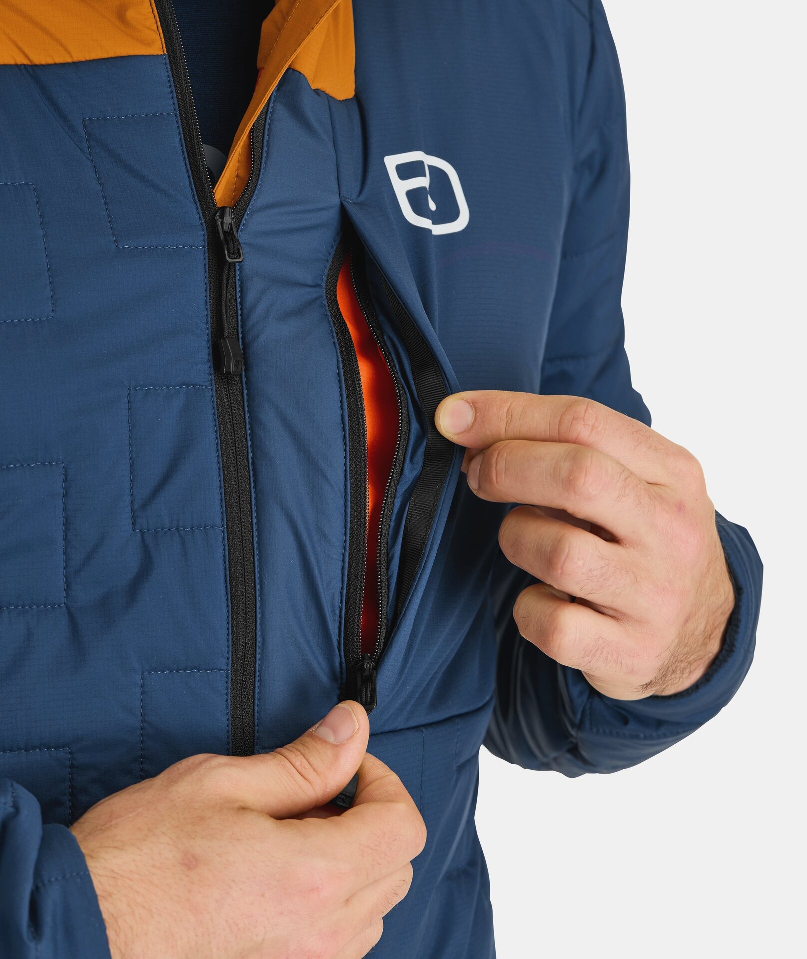 Swisswool Piz Segnas Jacket Herre 54201/Deep Ocean