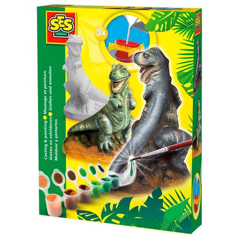 Køb SES Creative Støb og Mal Dinosaur