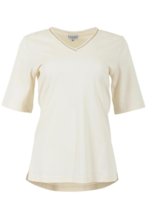 Maicazz ecru dames t-shirt