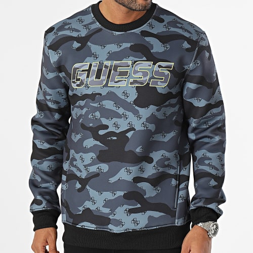 Sweat Crewneck Z3BQ14 Gris Camouflage