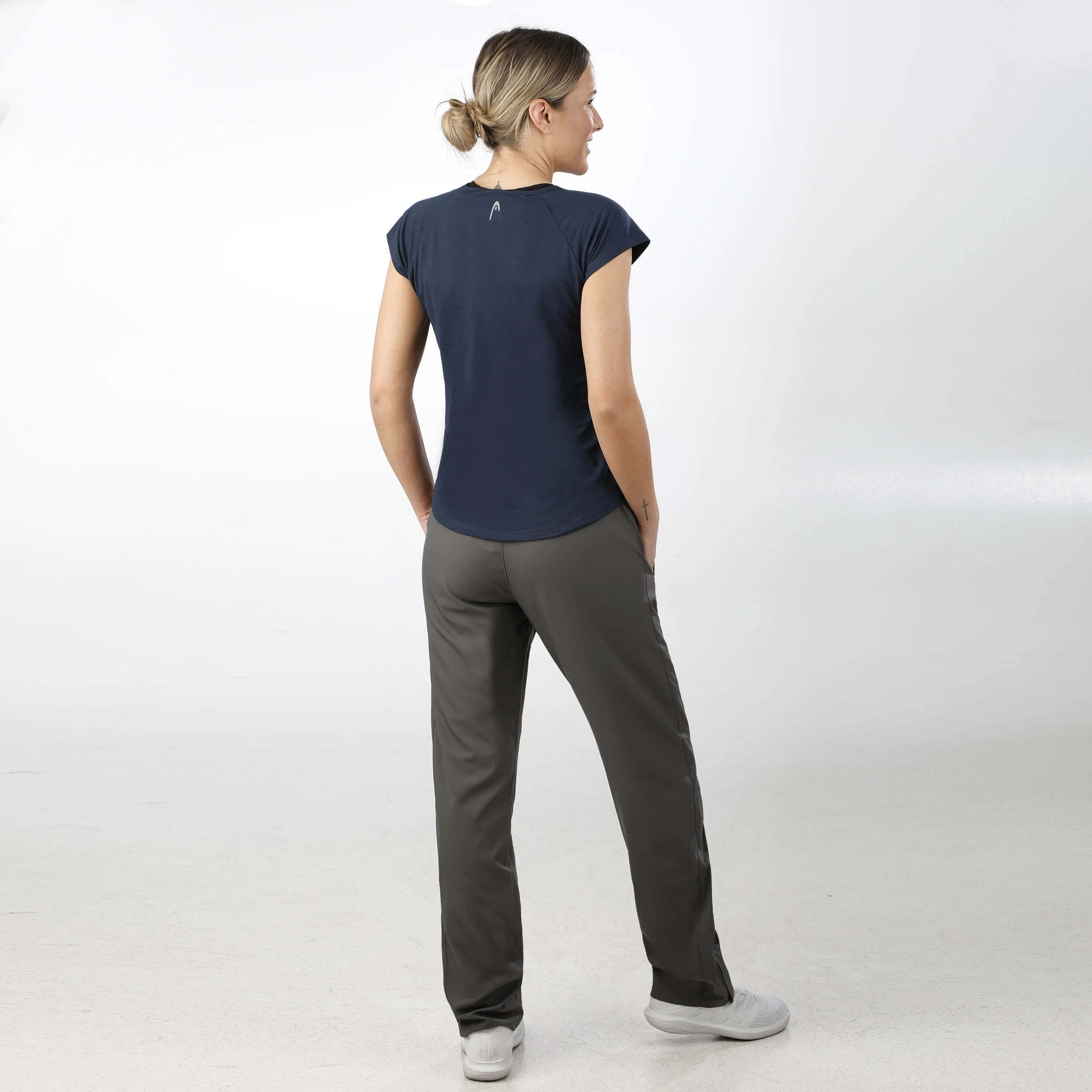 HEAD Janet T-shirt Edition Spéciale Femmes - Bleu Foncé , Blanc