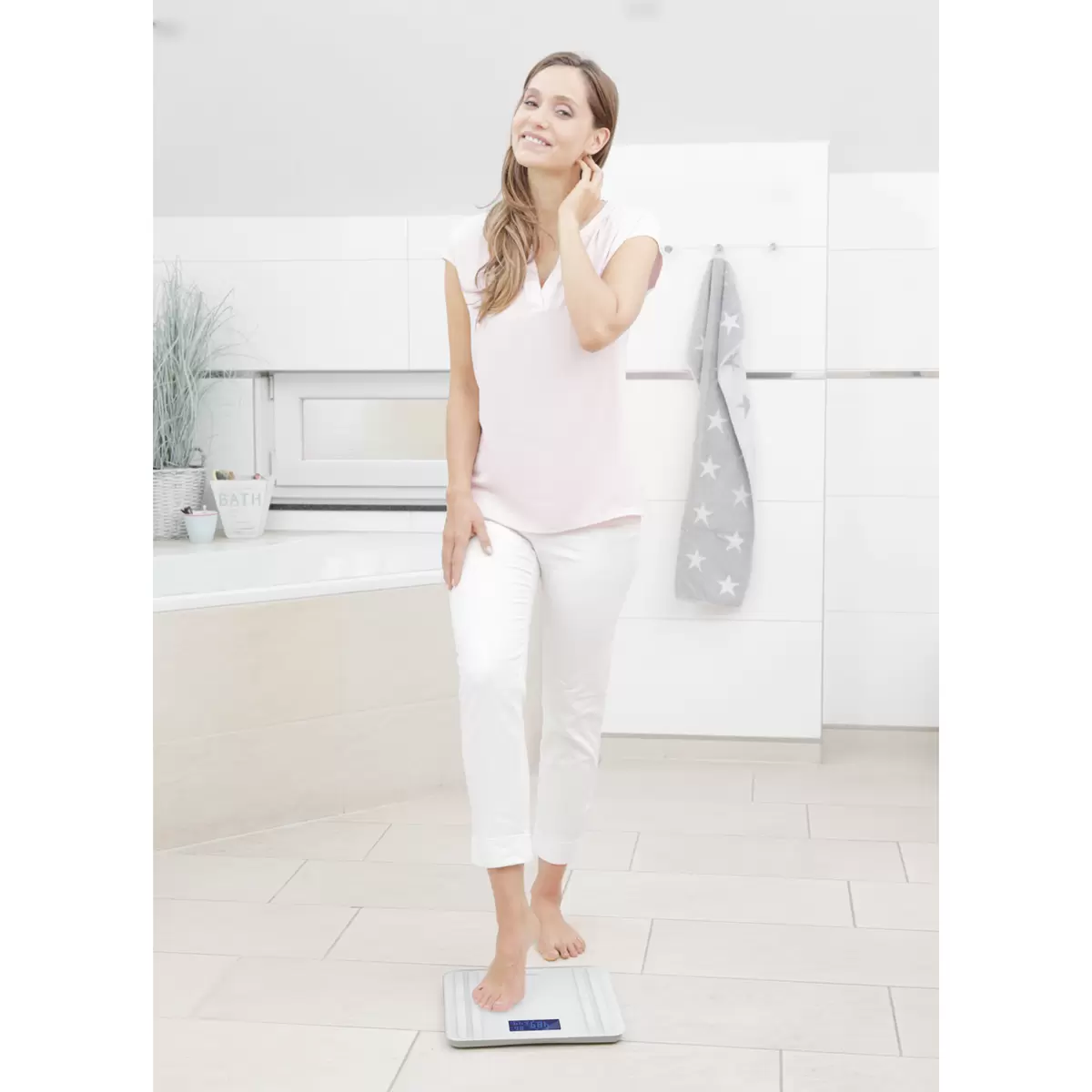Körperanalysewaage BS465 Medisana weiss