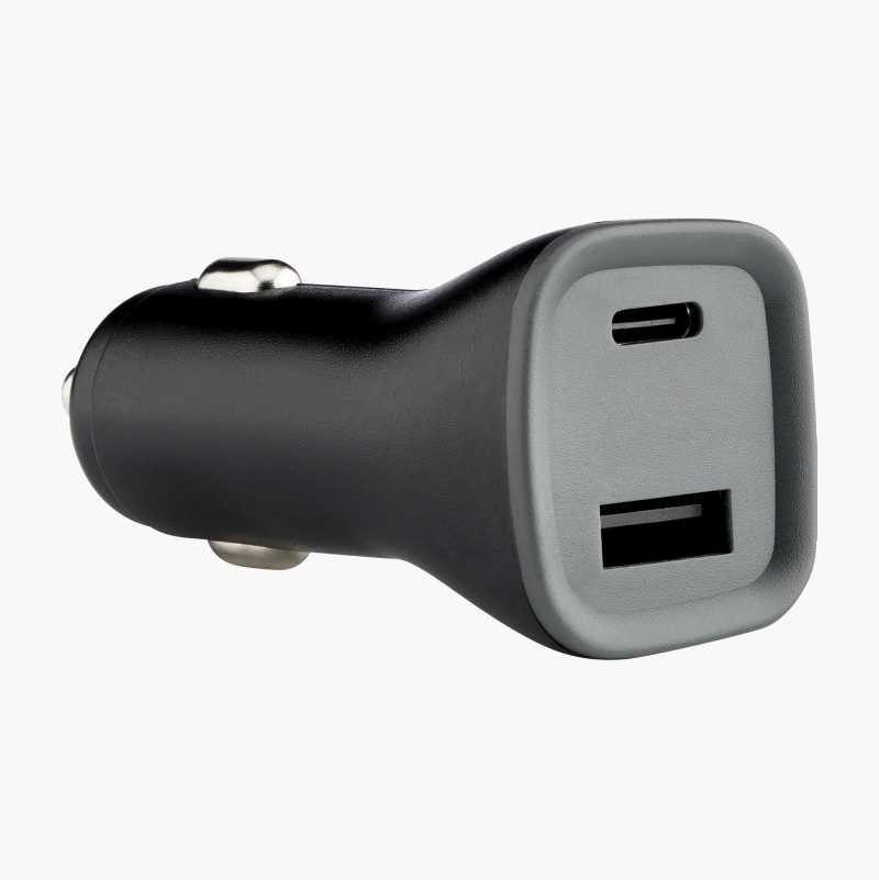 Hurtiglader USB A + C, 12–24 V / 30 W