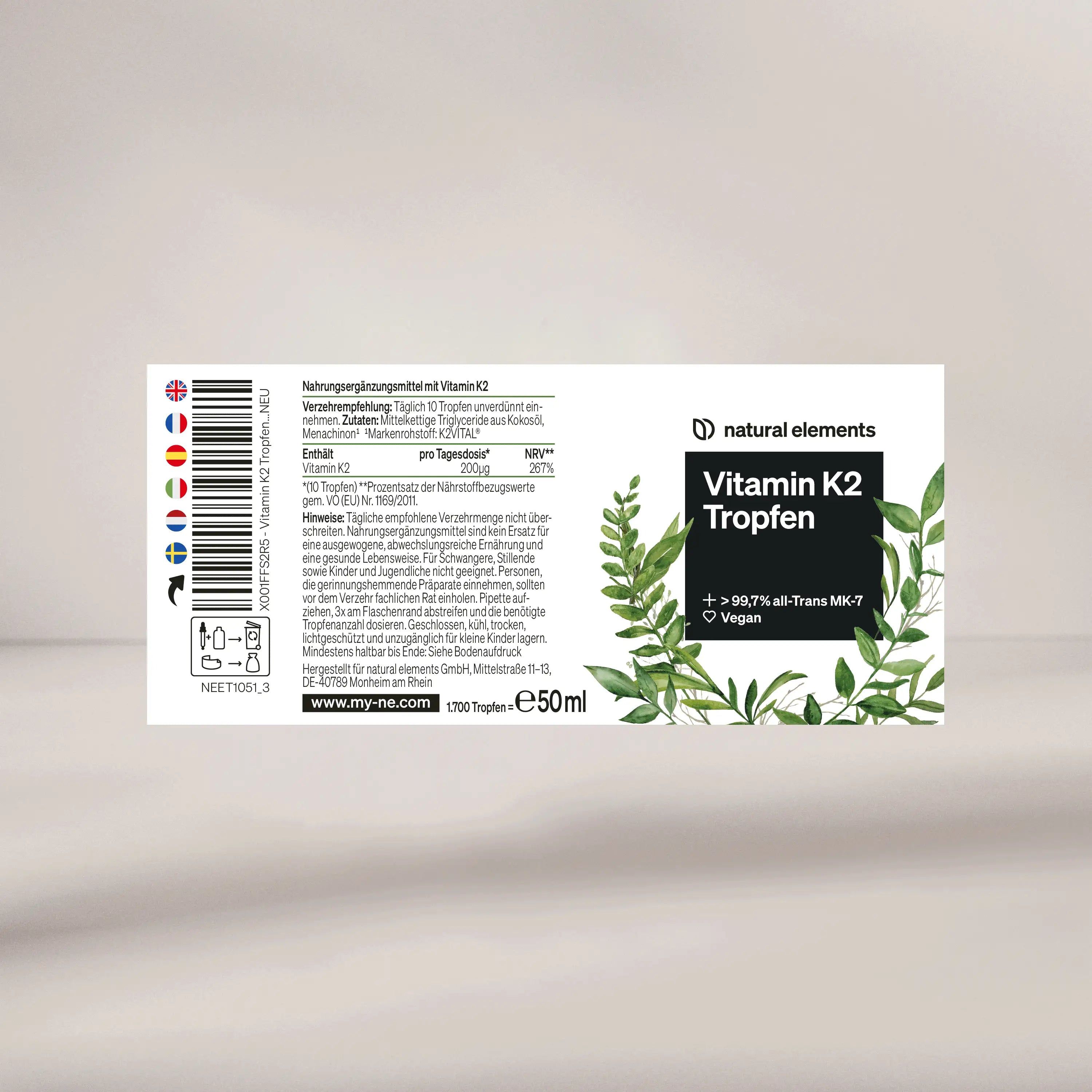 natural elements Vitamin K2