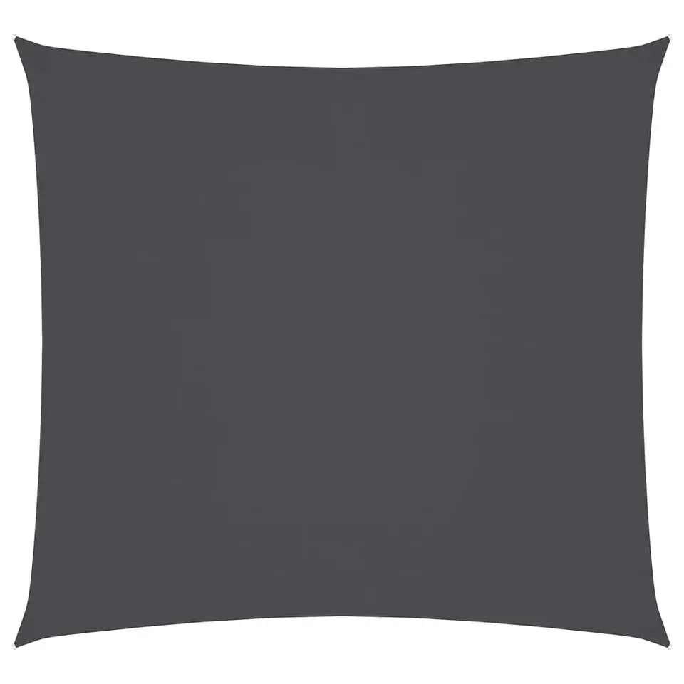 vidaXL - Zonnezeil - Antraciet - 3.6 x 3.6 m