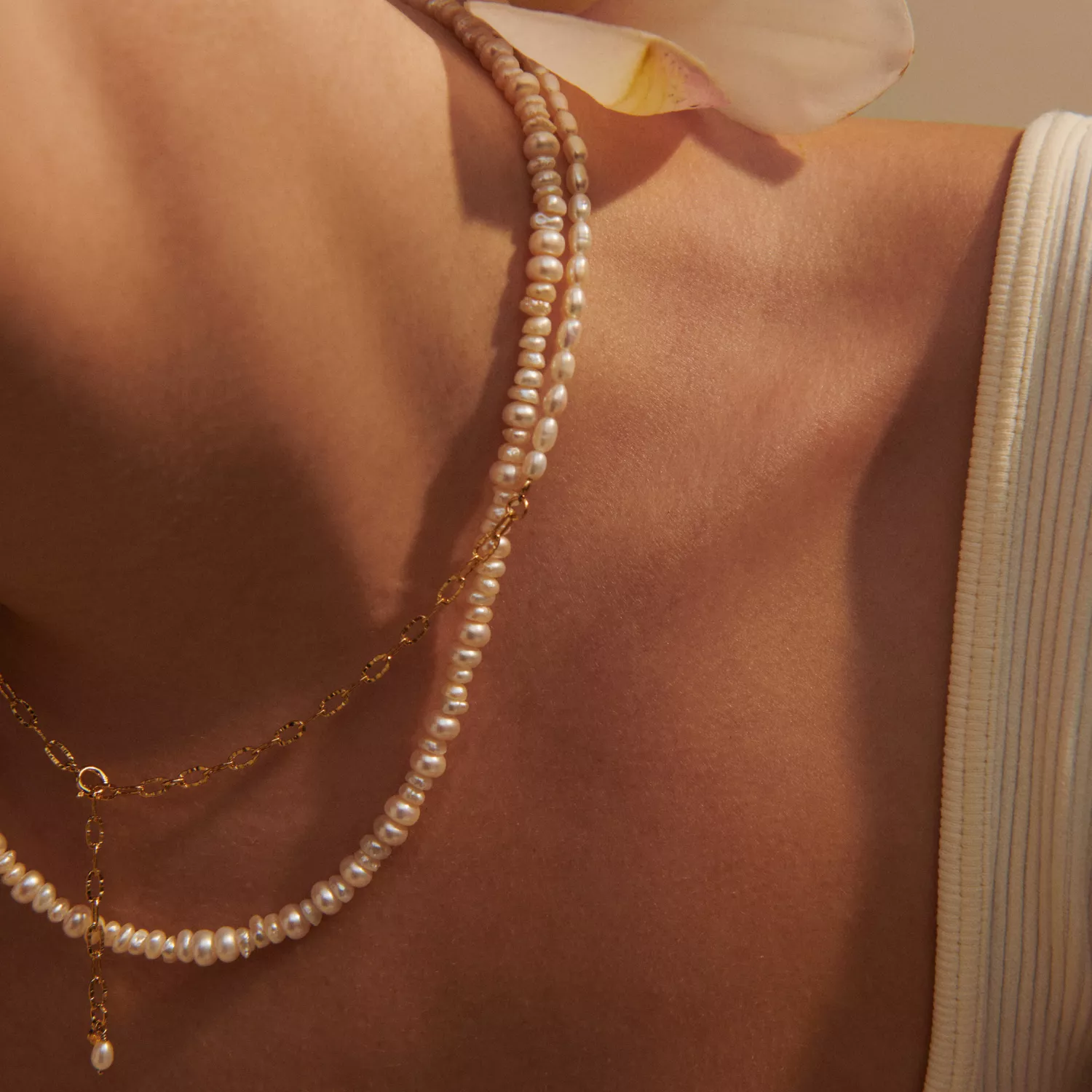 Pernille Corydon Liberty Halskæde 18 kt. Forgyldt Sølv n-439-gp