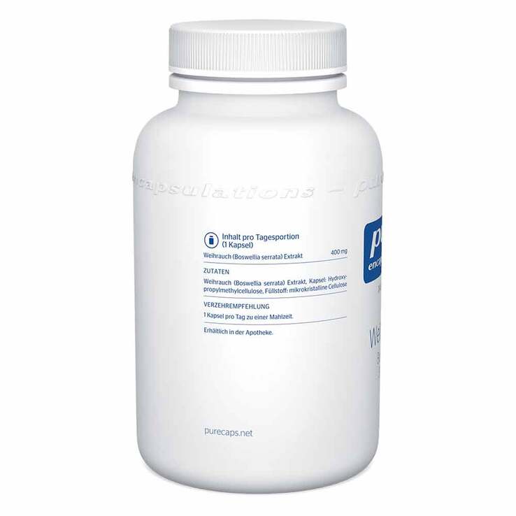 Pure Encapsulations Weihrauch Boswelia Extrakt Kapseln, 120 St