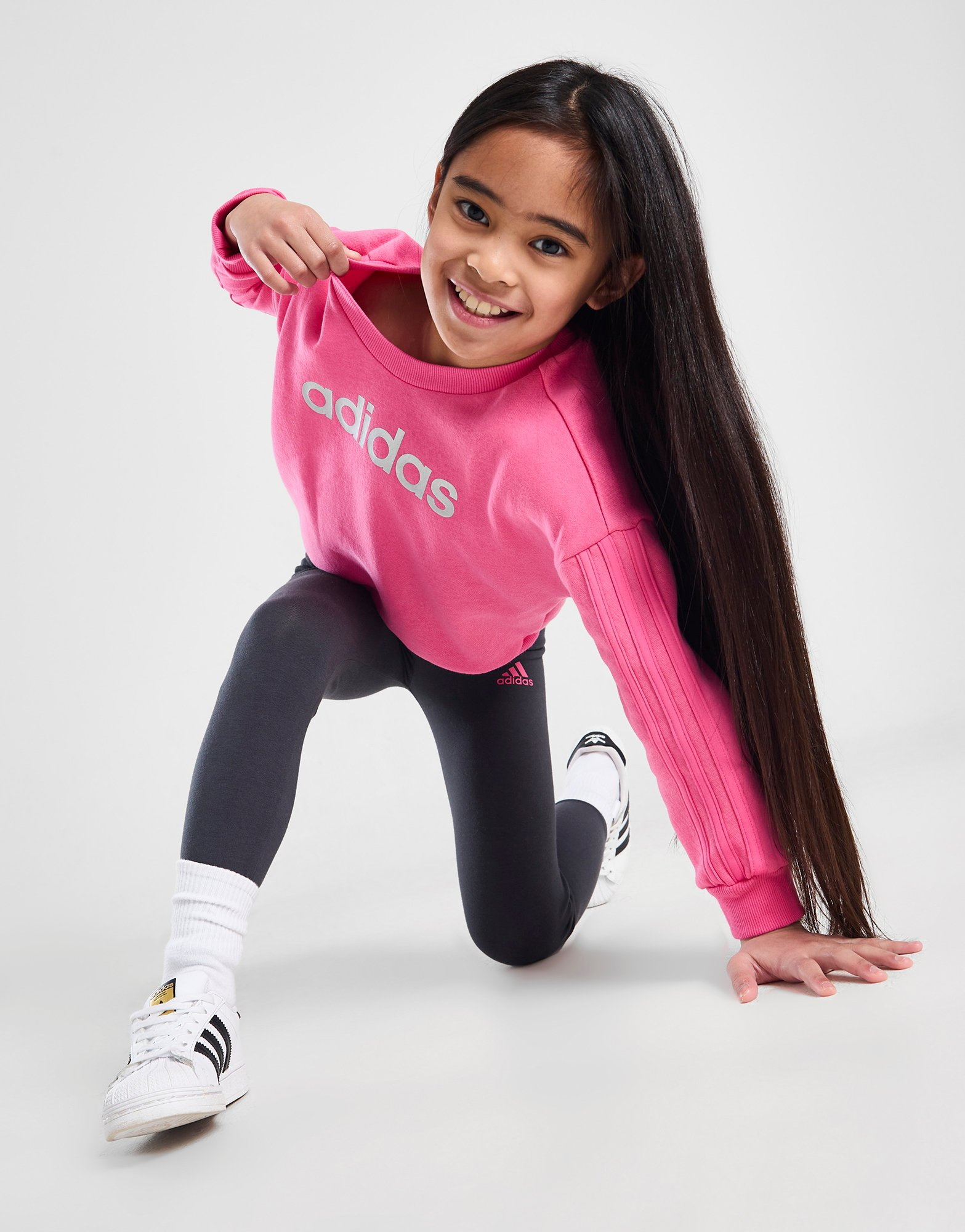 adidas Ensemble de survêtement Linear Enfant