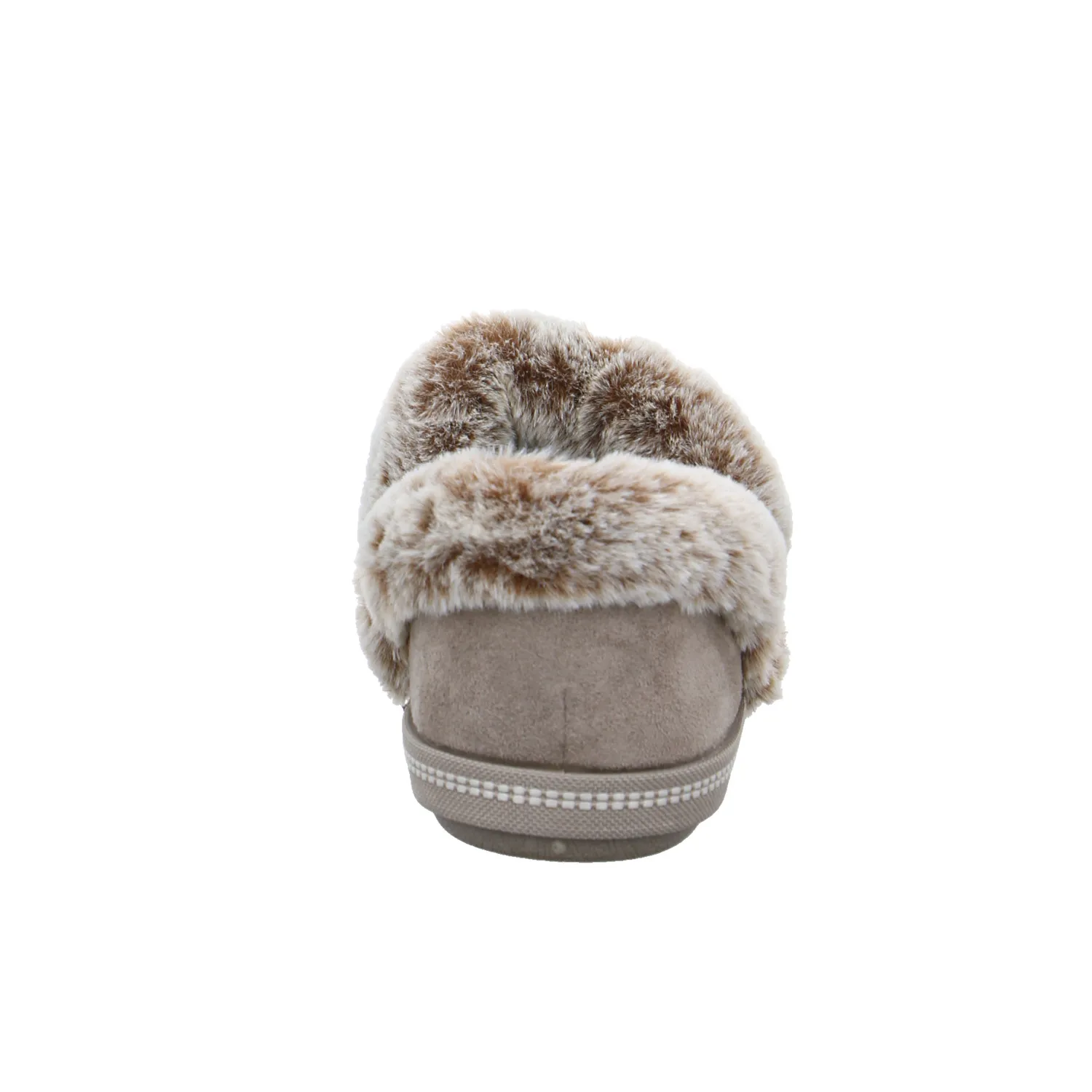 SKECHERS Hausschuh Taupe Lederimitat