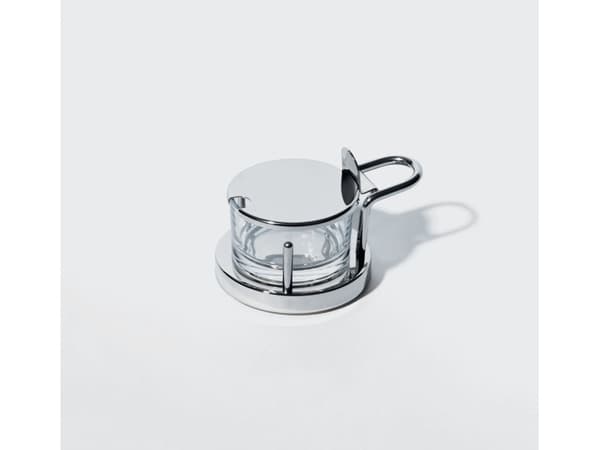 Alessi 5071, Rustfritt stål, Gjennomsiktig, Glass, Rustfritt stål, Rund, 100 mm, 110 mm, 110 mm