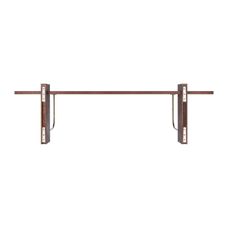 Audo Copenhagen Corbel wand bureau 100x45 donker eiken