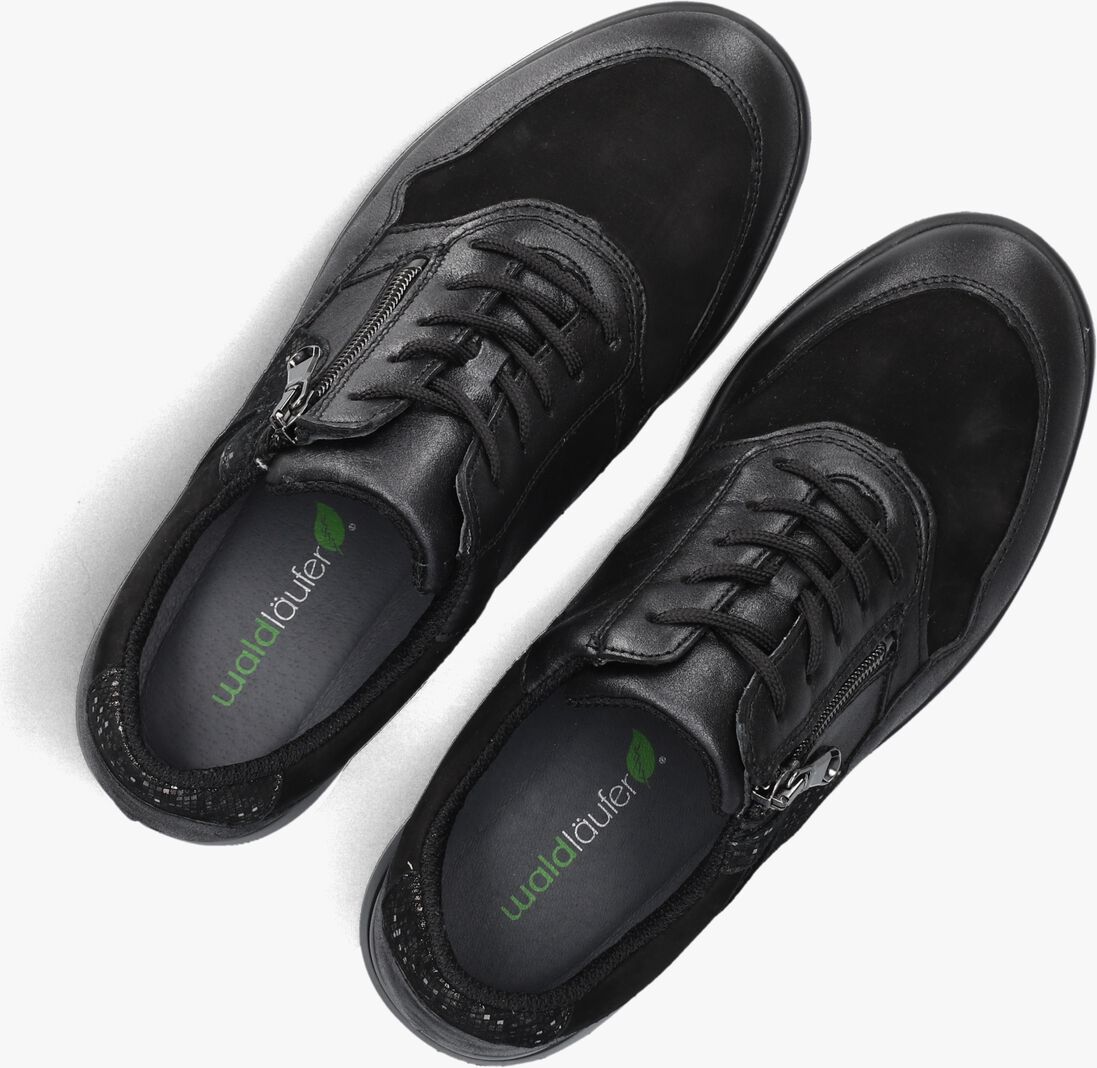 zwarte waldlaufer lage sneakers k funky