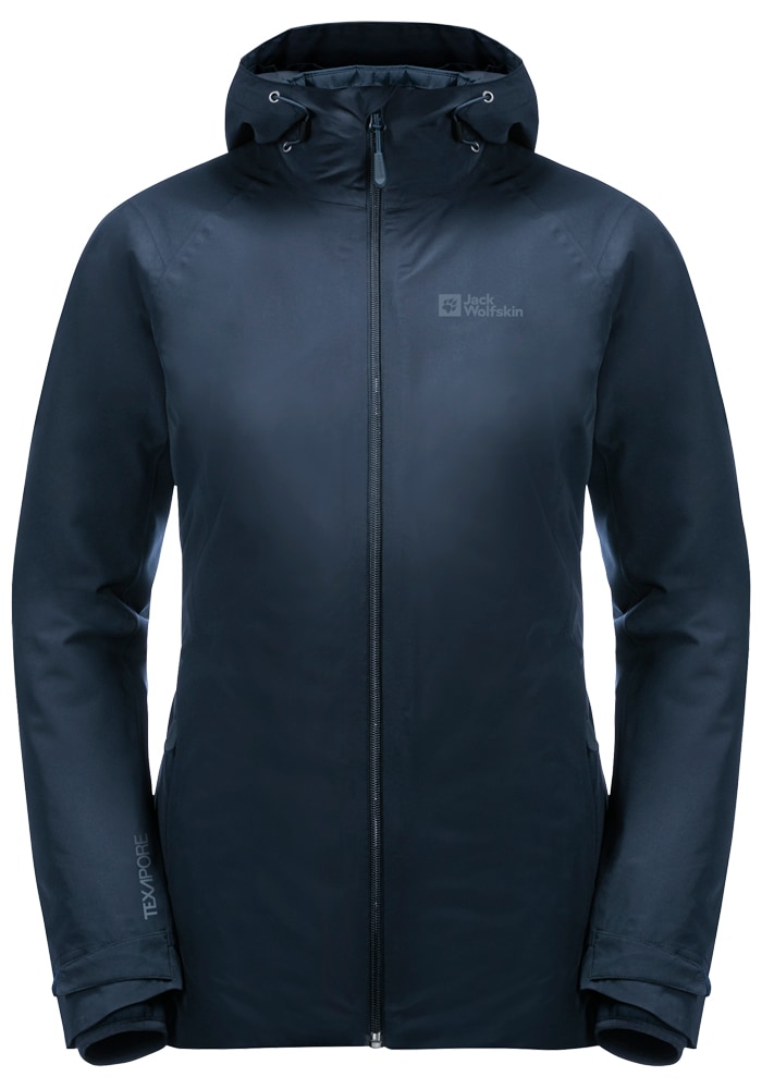 Jack Wolfskin 3-in-1-Funktionsjacke »GLAABACH 3IN1 JKT W« 2 teilig,  mit Kapuze