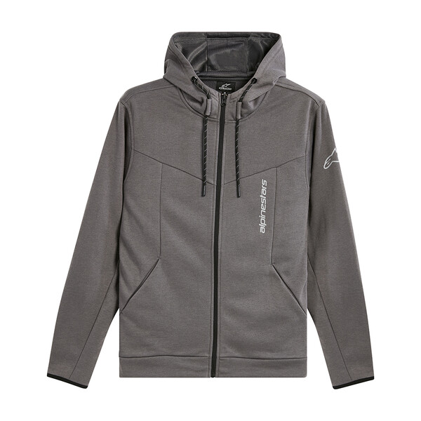 Alpinestars - Sweat zippé à capuche Era Gris