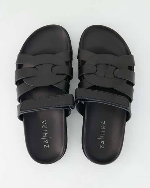 Zahira 13604 Pantoletten in Schwarz