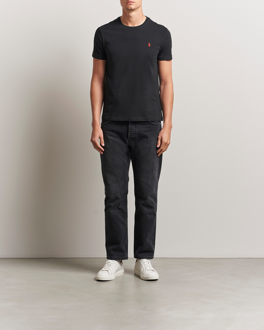 Polo Ralph Lauren Custom Slim Fit Tee RL Black