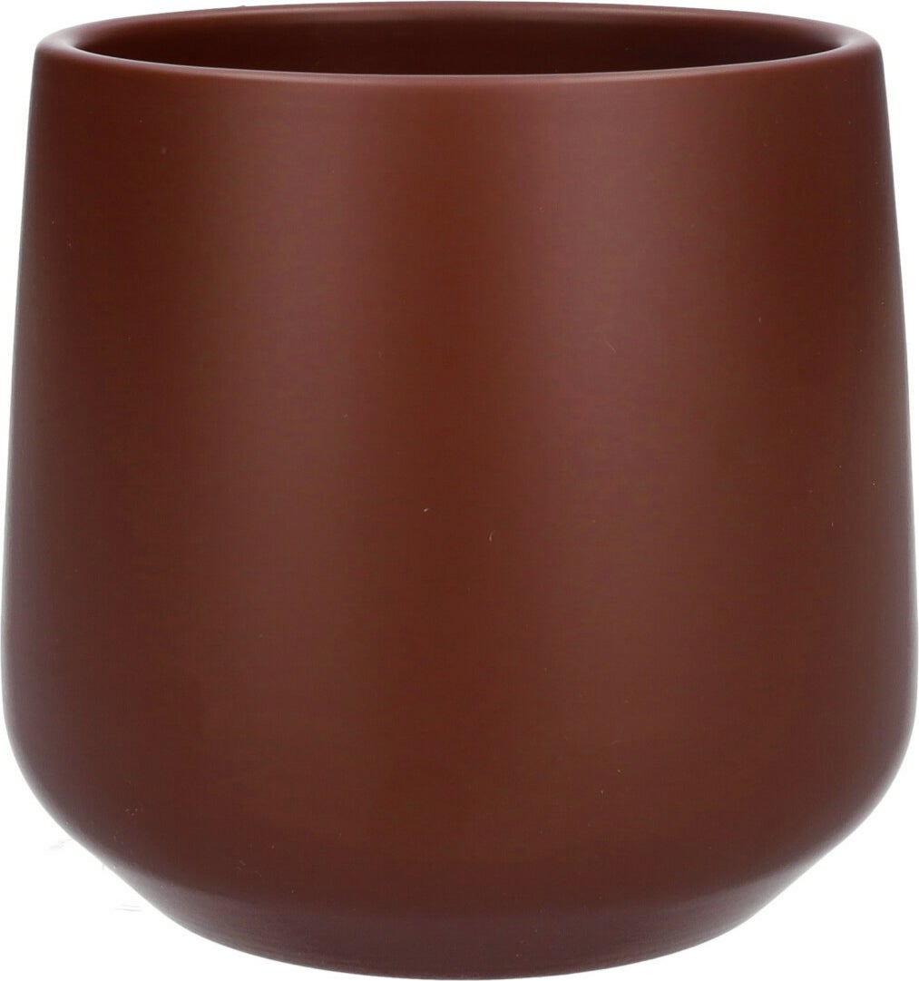 Duif bloempot Puglia bruin D 14,5 H 13,5 cm
