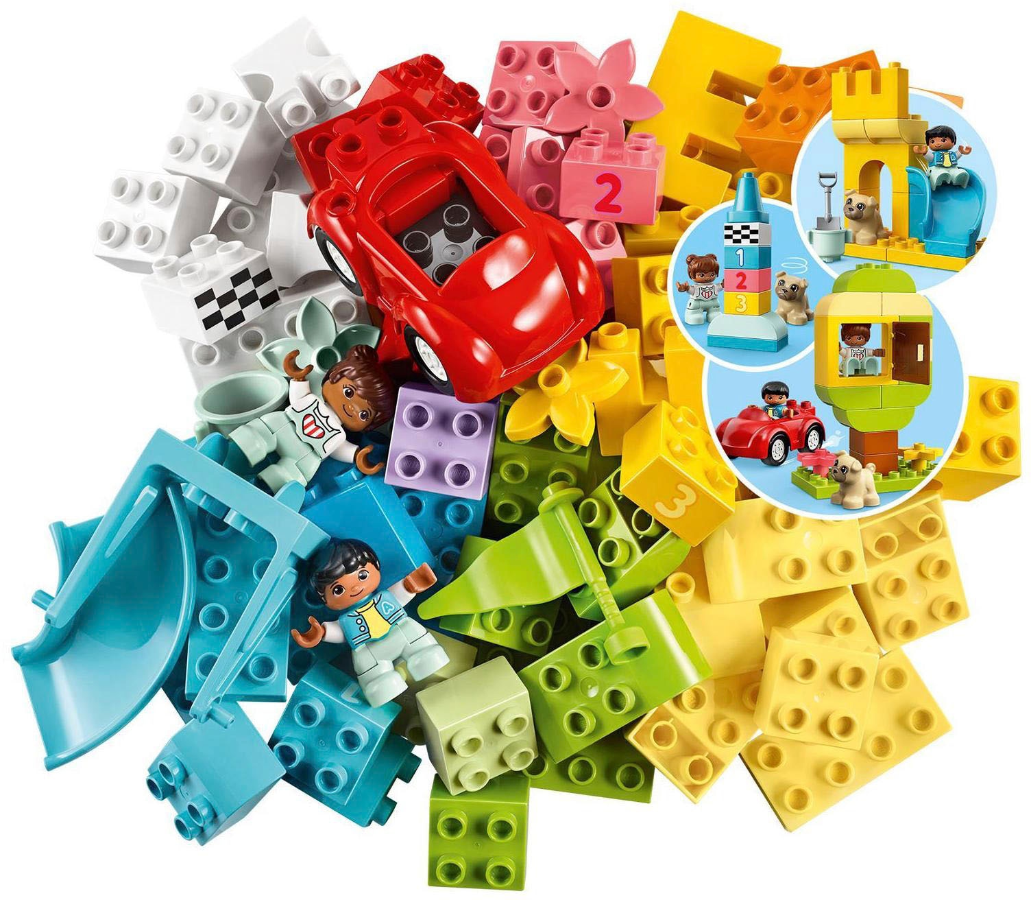 LEGO® Konstruktionsspielsteine »Deluxe Steinebox (10914), LEGO® DUPLO® Classic« Made in Europe