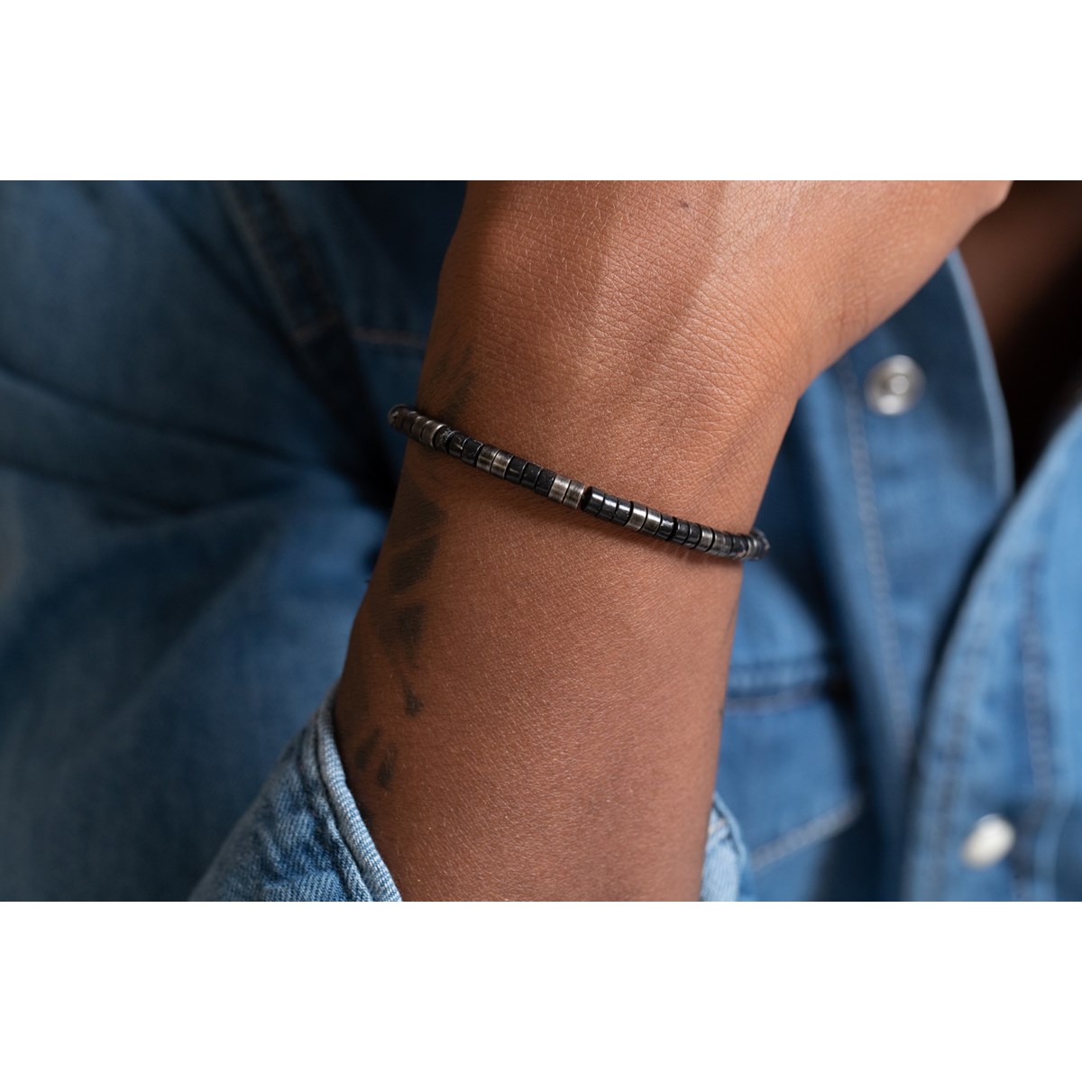 Bracelet souple Marin en Acier 316L