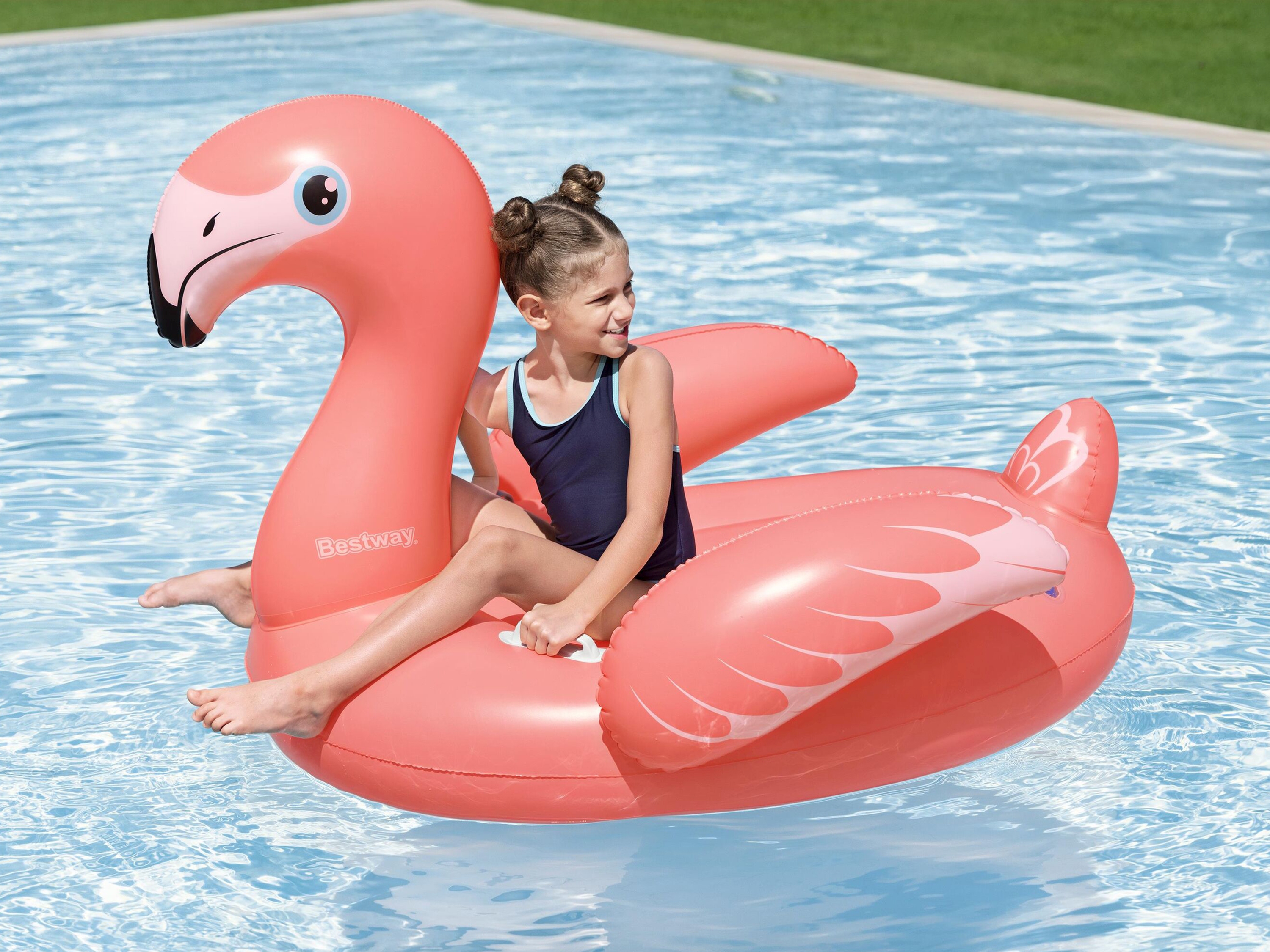 Schwimmtier Fancy Flamingo 128 x 110 x 87 cm