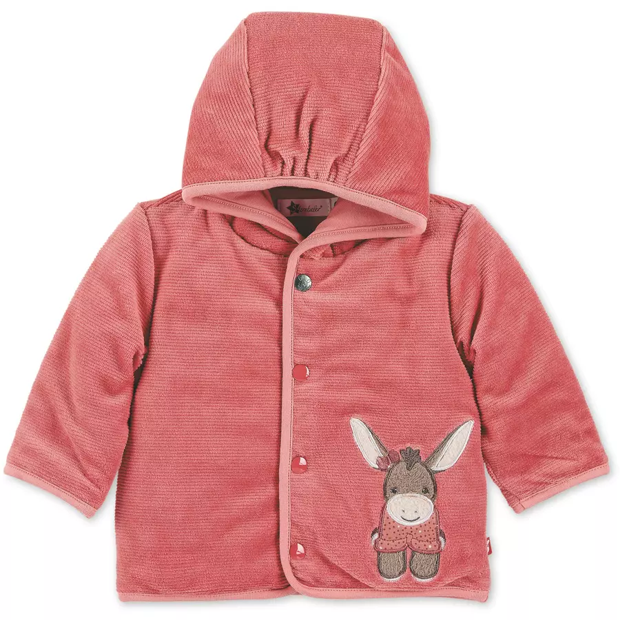 Sterntaler Kapuzenjacke Nicki Emmily hellrot