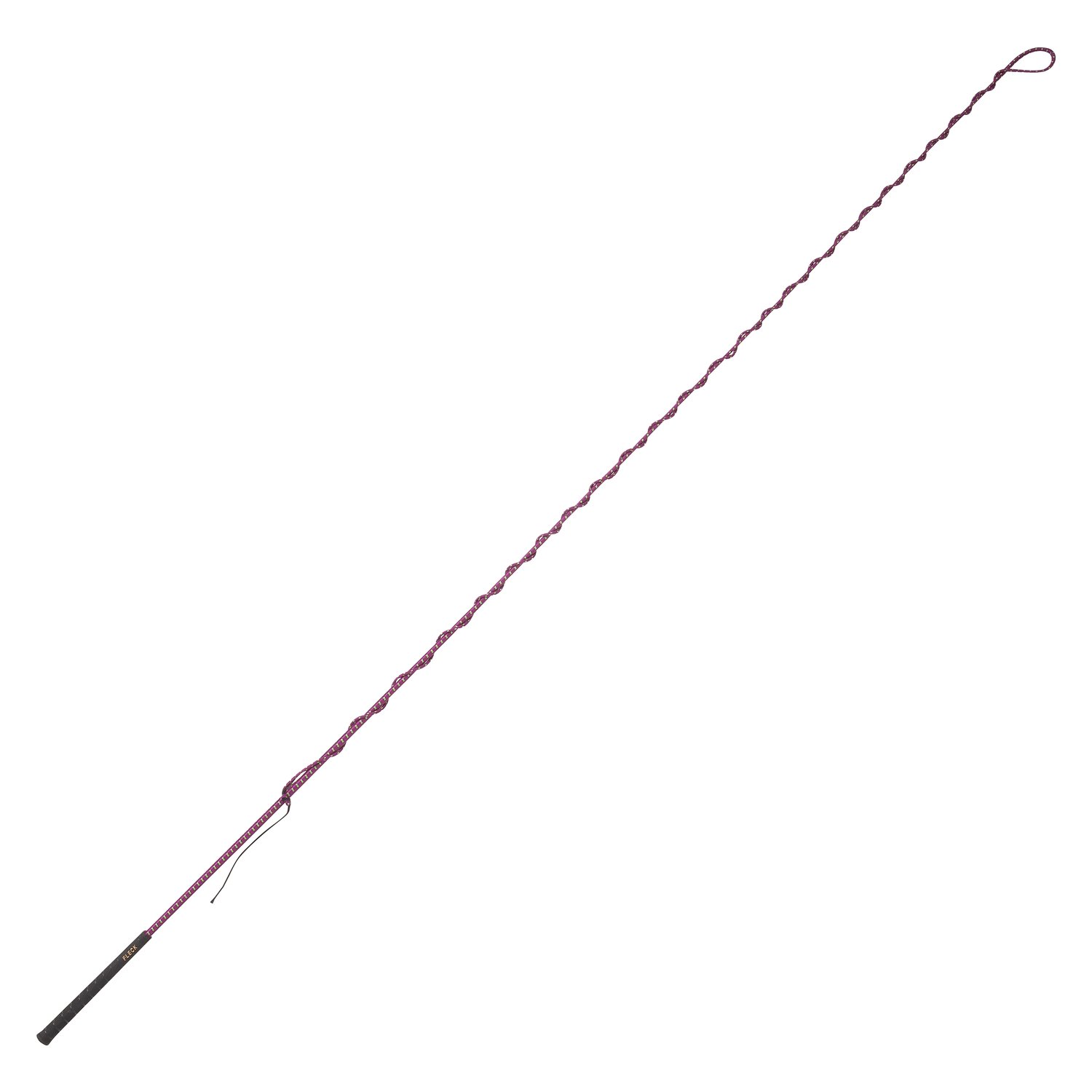 FLECK Longierpeitsche in 2-Farben-Optik  - brombeer - 200 cm