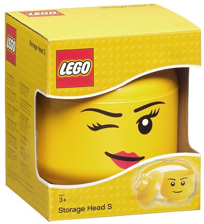 LEGO® Storage Box - Klein - Kopf - 19 cm - Blinkend